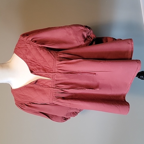 Old Navy Tops - Old Navy Copper Peasant Top Size 2X